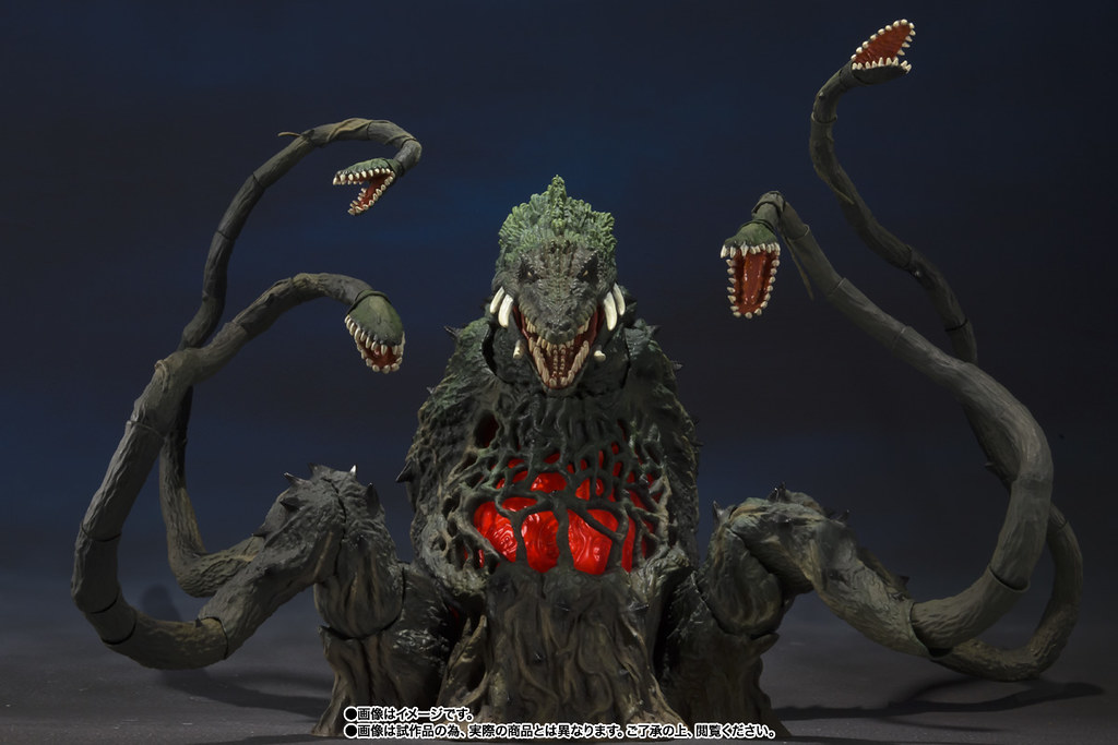 觸手系神獸再臨～S.H.MonsterArts 《哥吉拉vs碧奧蘭蒂》碧奧蘭蒂 Special Color Ver.（ビオランテ Special Color Ver.）