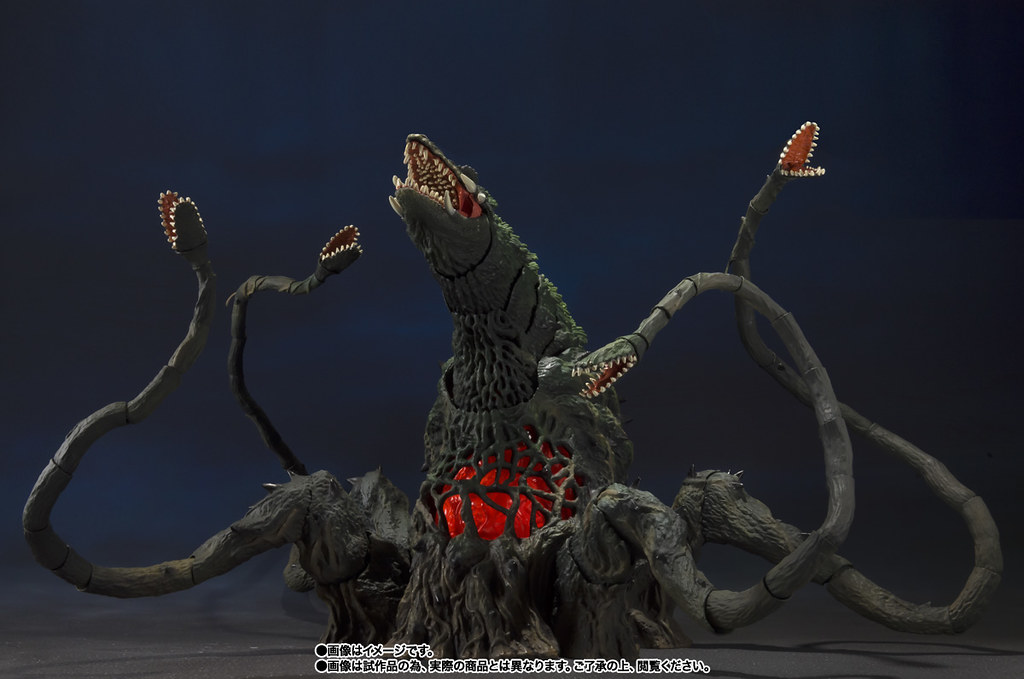 觸手系神獸再臨~S.H.MonsterArts 《哥吉拉vs碧奧蘭蒂》碧奧蘭蒂 Special Color Ver.(ビオランテ Special Color Ver.)