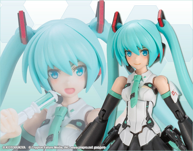 掌中的電子歌姬誕生！壽屋『FRAME MUSIC GIRL』HAND SCALE 初音未來 組裝模型｜フレームミュージック・ガール ハンドスケール 初音ミク