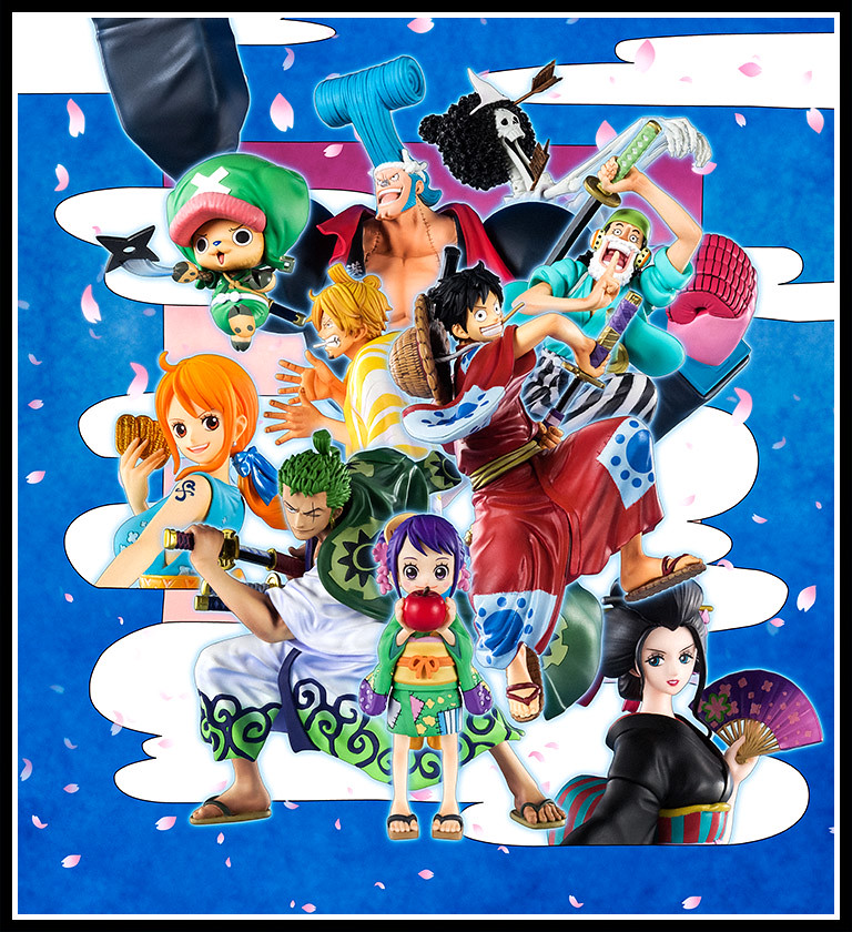 和之國篇章將在 Figuarts ZERO系列展開～《ONE PIECE 航海王》漫畫 91卷封面「草帽海賊團一行人」大集結商品化決定！