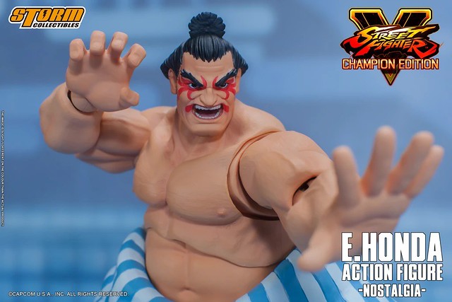 【更新圖片資訊】日本相撲界的閃耀之星！STORM COLLECTIBLES《快打旋風5》E. 本田