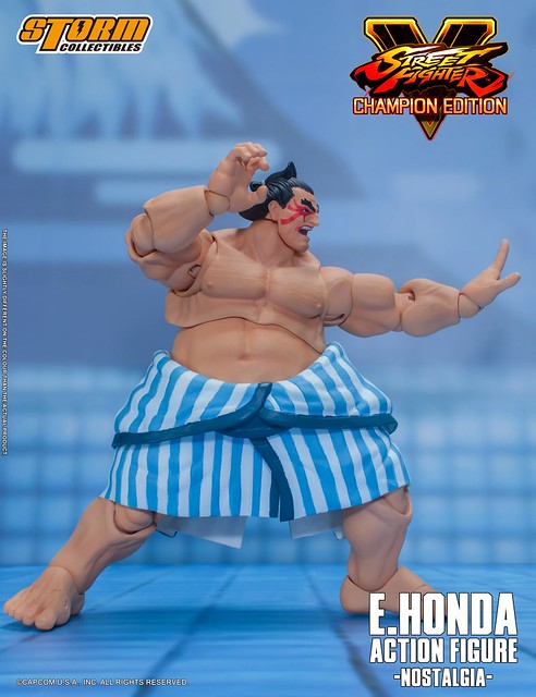【更新圖片資訊】日本相撲界的閃耀之星！STORM COLLECTIBLES《快打旋風5》E. 本田