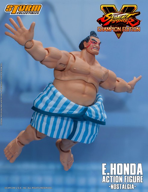 【更新圖片資訊】日本相撲界的閃耀之星！STORM COLLECTIBLES《快打旋風5》E. 本田