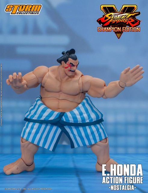 【更新圖片資訊】日本相撲界的閃耀之星！STORM COLLECTIBLES《快打旋風5》E. 本田