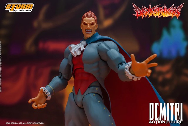 魔界冷血貴族降臨！STORM COLLECTIBLES《魔域幽靈》戴米里·馬克西莫夫（Darkstalkers Demitri Maximoff）
