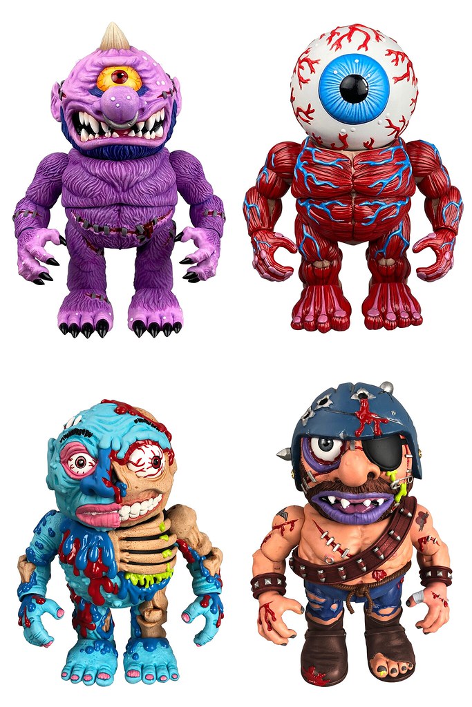 熟悉的獵奇風格可動再歸來！「Madballs Premium DNA 可動人偶 第一波」發表 還可以換頭喔～
