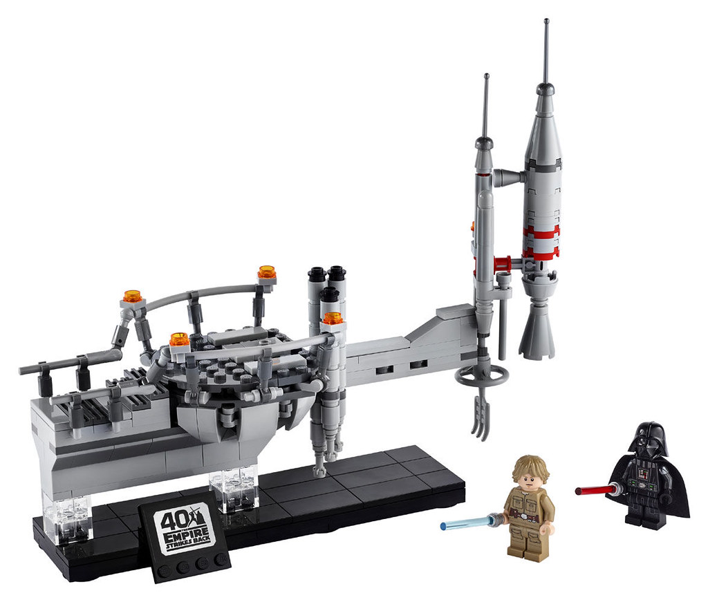 人物　掛軸 LEGO 75294《星際大戰》貝斯平決鬥（Bespin Duel）公開！桌上
