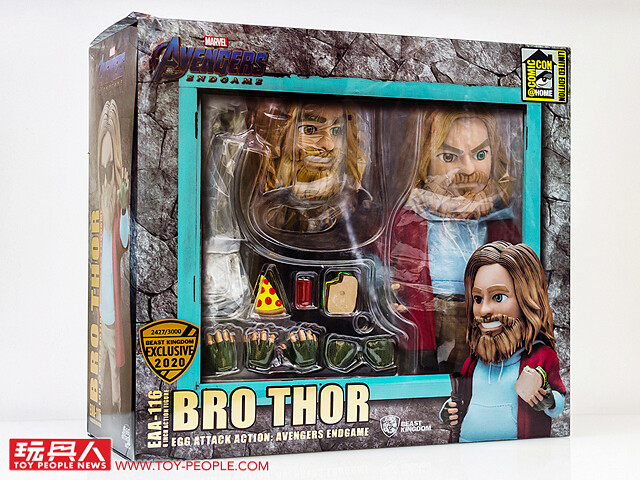 肥宅索爾、東尼·史塔克(奈米服版)、蜘蛛人 野獸國 EAA 系列年度限定品 開箱報告（上）