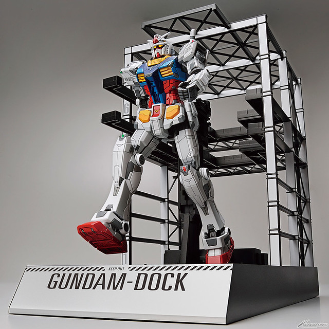 【PB先行販售】橫濱會動的 1/1 等身大初鋼推出鋼普拉！ 1/144 RX-78F00 鋼彈&鋼彈格納庫 / 1/100 RX-78F00 鋼彈