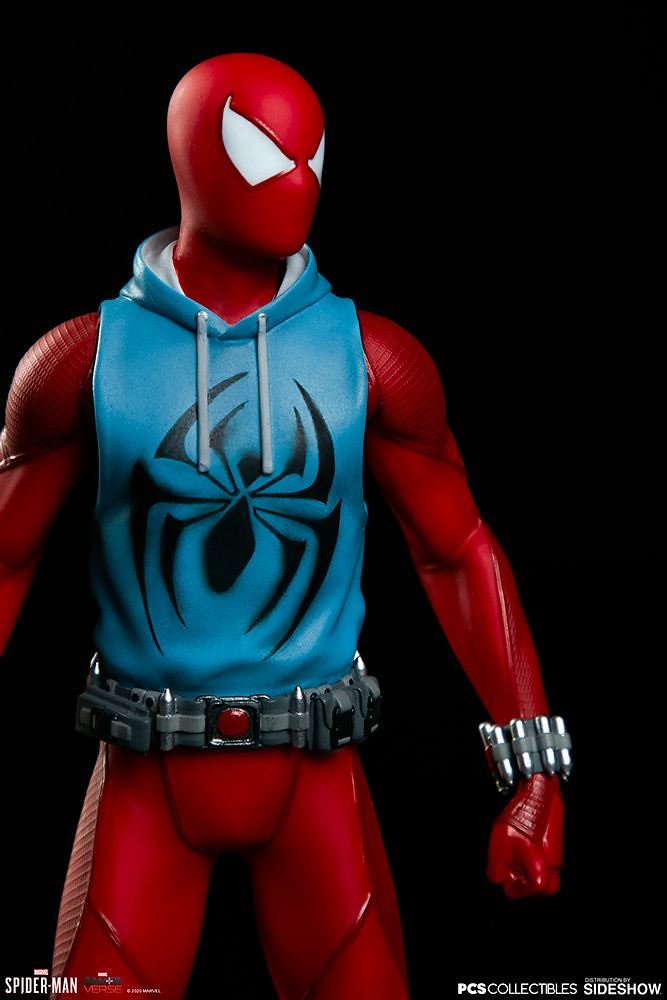 PCS × Sideshow《漫威蜘蛛人》緋紅蜘蛛人（Scarlet Spider）1/10 比例全身雕像