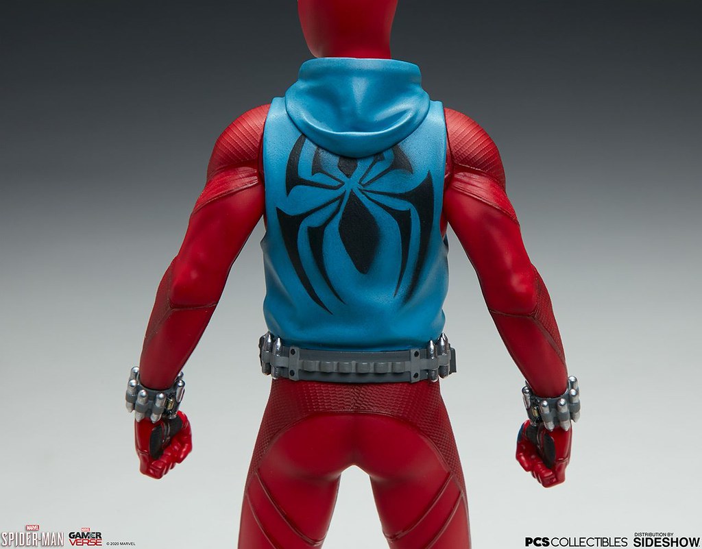 PCS × Sideshow《漫威蜘蛛人》緋紅蜘蛛人（Scarlet Spider）1/10 比例全身雕像