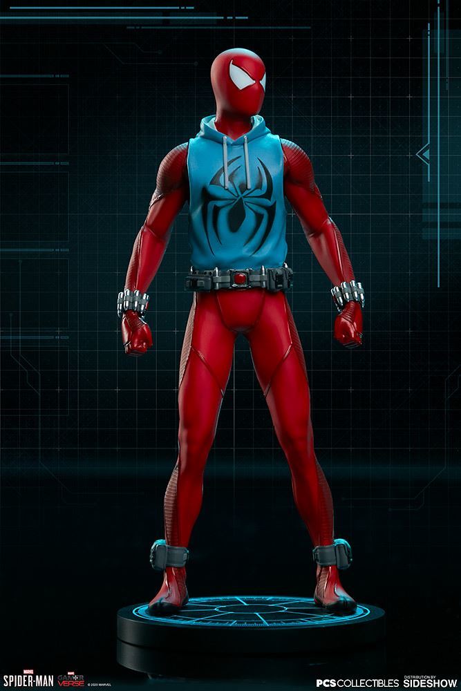 PCS × Sideshow《漫威蜘蛛人》緋紅蜘蛛人（Scarlet Spider）1/10 比例全身雕像