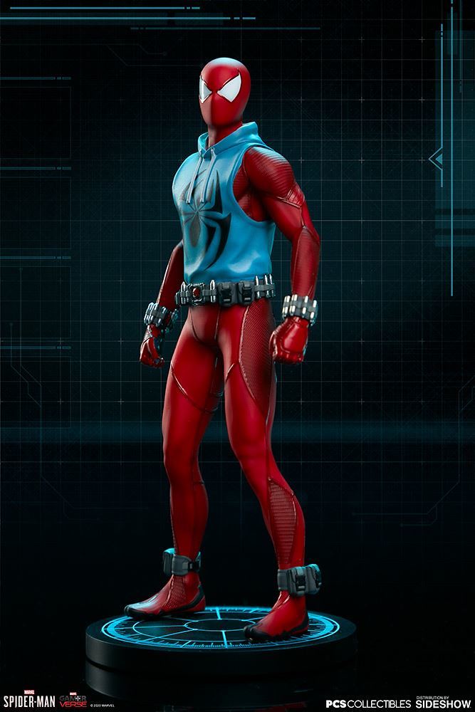 PCS × Sideshow《漫威蜘蛛人》緋紅蜘蛛人（Scarlet Spider）1/10 比例全身雕像