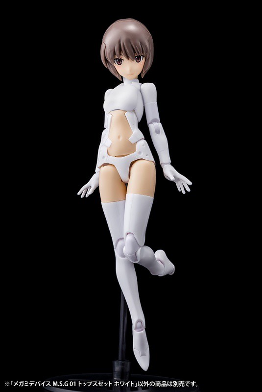 壽屋『女神裝置M.S.G』新規上半身零件登場 更加嬌小可愛的胸廓!