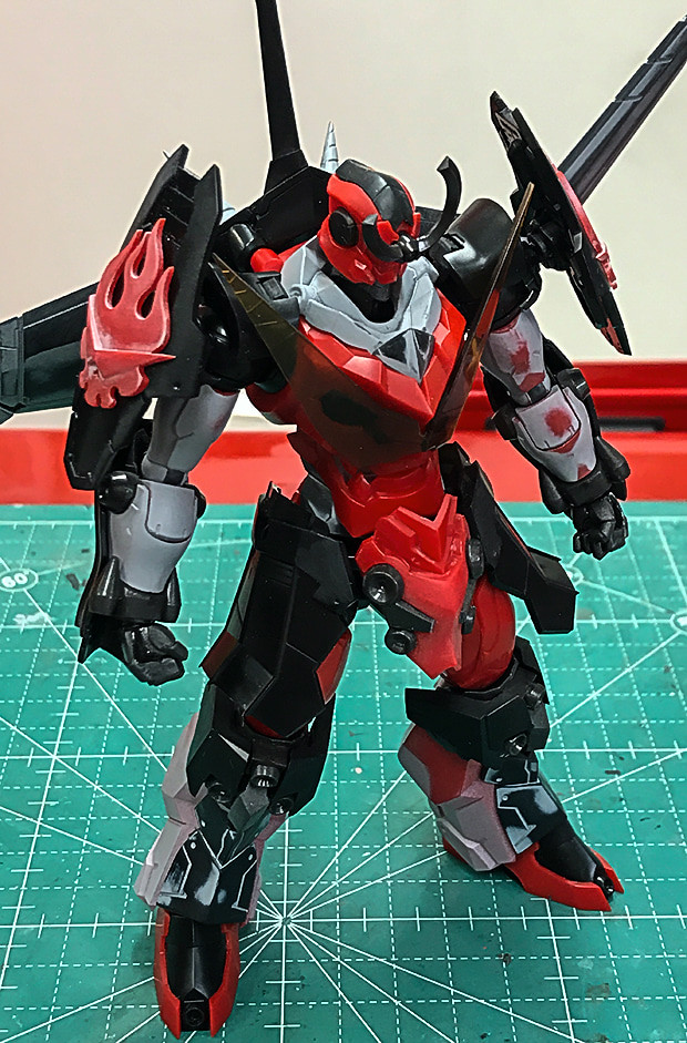 千值練「PLAIOBOT 紅蓮螺巖」組裝模型公開官方作例!