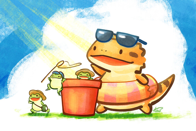 GASHAPON Hugcot系列「兩棲類KEROCOT充電線保護套」轉蛋超Q登場～