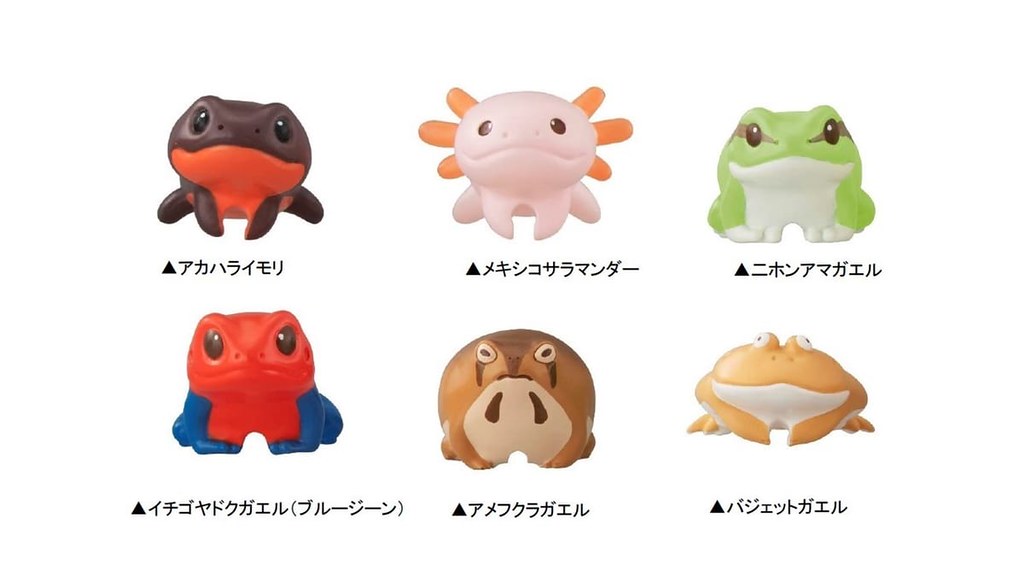 GASHAPON Hugcot系列「兩棲類KEROCOT充電線保護套」轉蛋超Q登場～