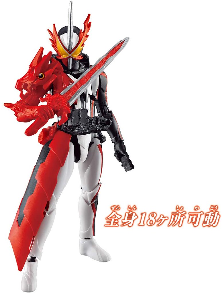 RKF「假面騎士聖刃」可動人偶 09 月登場,再現初始型態「BRAVE DRAGON」!