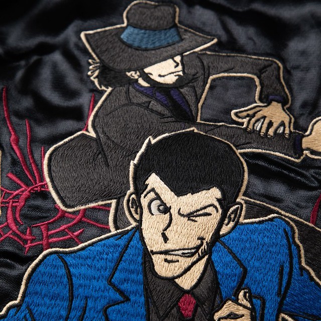 俠義與美豔在我身！TMSSHOP《魯邦三世》刺繡外套 長袖T恤