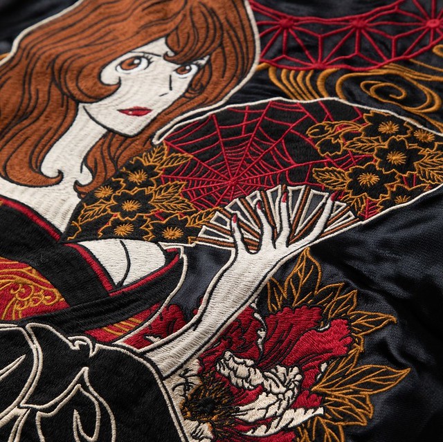 俠義與美豔在我身！TMSSHOP《魯邦三世》刺繡外套 長袖T恤