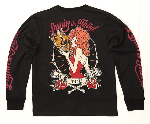 俠義與美豔在我身！TMSSHOP《魯邦三世》刺繡外套 長袖T恤