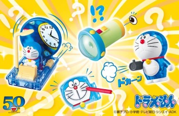 日本麥當勞《哆啦A夢》50週年合作！快樂兒童餐推出「哆啦A夢 令人興奮的科學」玩具