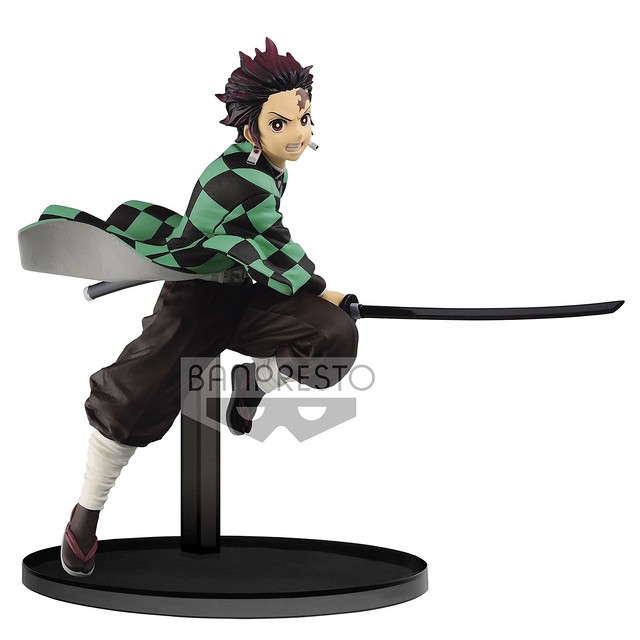 BANPRESTO《鬼滅之刃》VIBRATION STARS 竈門炭治郎 躍動的戰鬥姿態立體化！