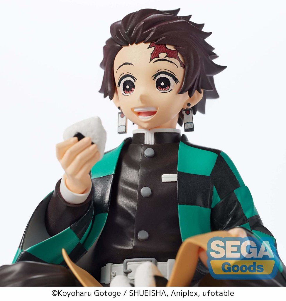 SEGA景品《鬼滅之刃》竈門炭治郎、我妻善逸 FIGURE 一起吃飯糰吧～