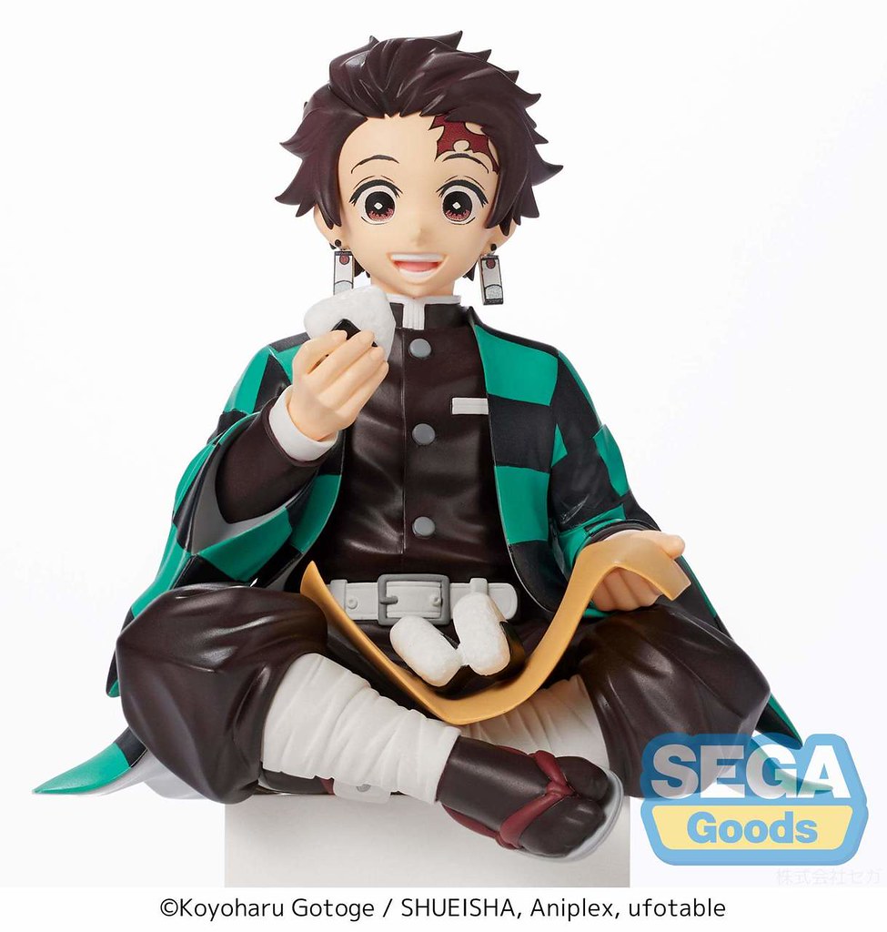 SEGA景品《鬼滅之刃》竈門炭治郎、我妻善逸 FIGURE 一起吃飯糰吧～