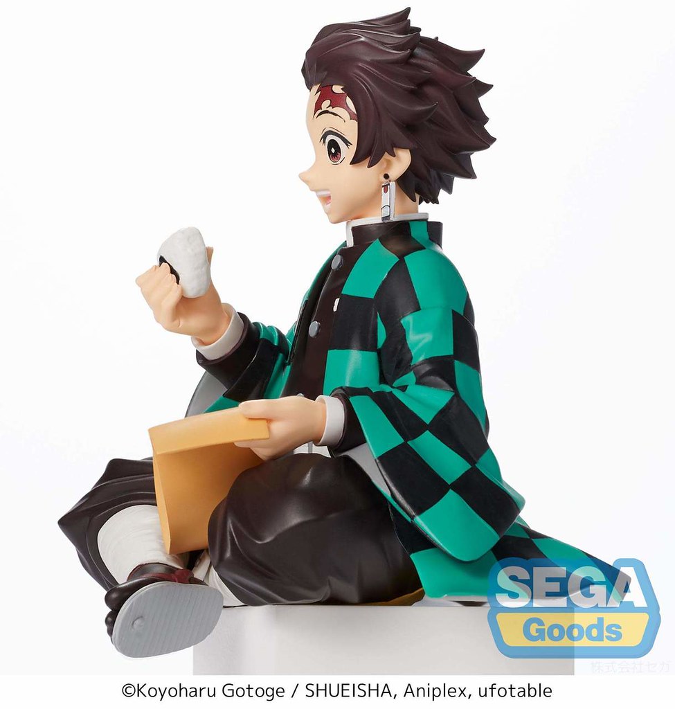 SEGA景品《鬼滅之刃》竈門炭治郎、我妻善逸 FIGURE 一起吃飯糰吧～