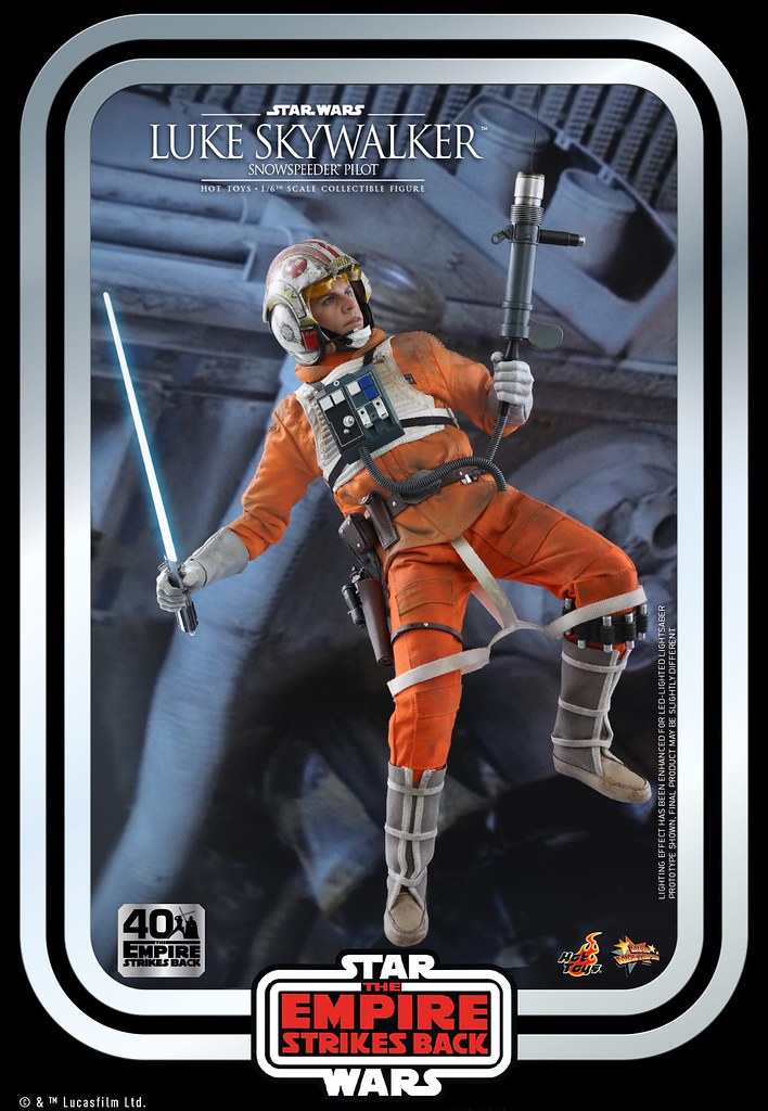 Hot Toys《帝國大反擊》路克·天行者（雪地戰機駕駛員服）1/6 比例人偶