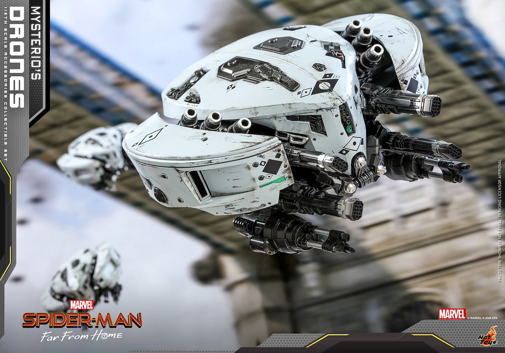 Hot Toys《蜘蛛人:離家日》神秘客的無人機 1/6 比例配件組