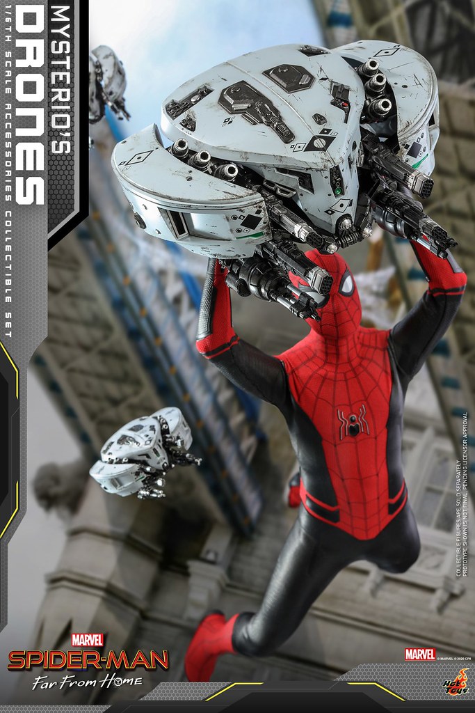 Hot Toys《蜘蛛人:離家日》神秘客的無人機 1/6 比例配件組
