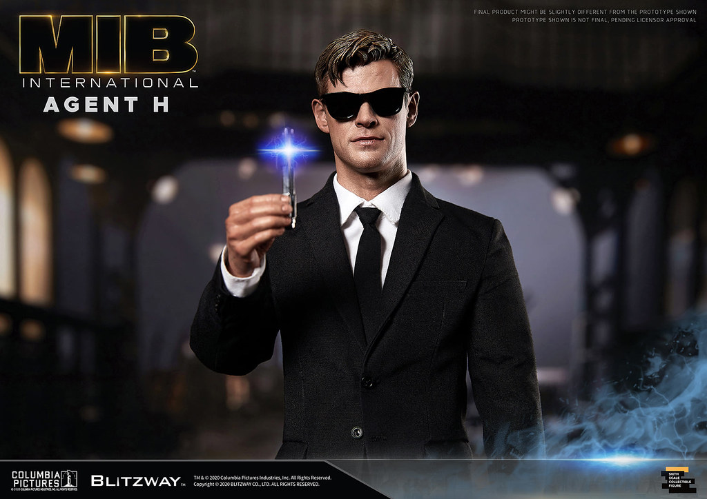 Blitzway《MIB星際戰警：跨國行動》H探員 1/6 比例人偶