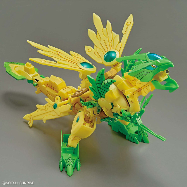 核心轉換！「HGBD:R 1/144 再起鋼彈」合體GO！施展必殺技時的黃金色彩登場！