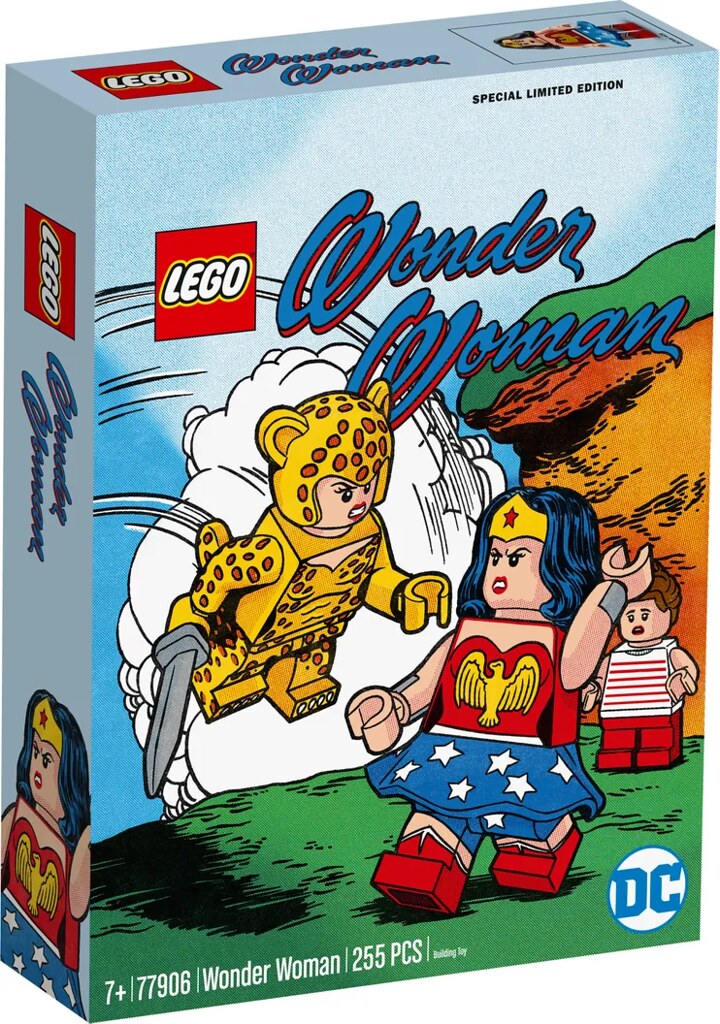 LEGO 77906 神力女超人 再現經典漫畫封面【DC Fandome限定】