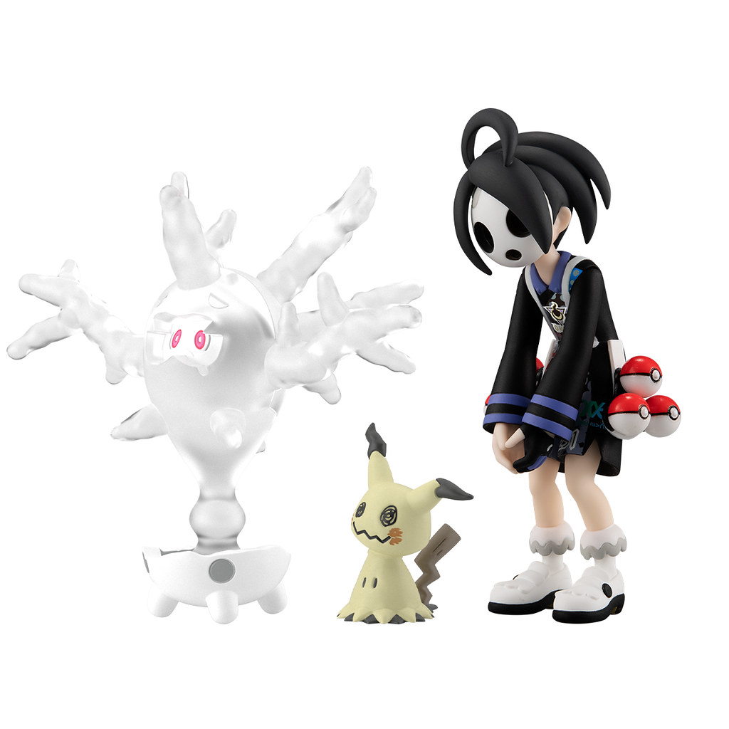 萬代「POKEMON SCALE WORLD 伽勒爾地區篇 歐尼奧&魔靈珊瑚&謎擬Q」1/20 比例食玩