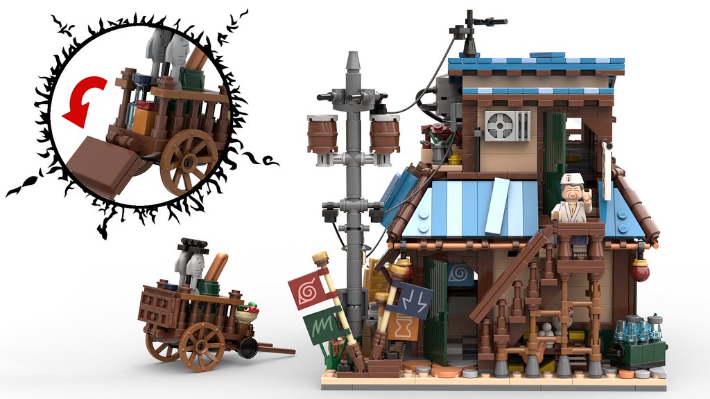 DadiTwins LEGO Ideas投稿《火影忍者》一樂拉麵！火影迷、拉麵控大興奮