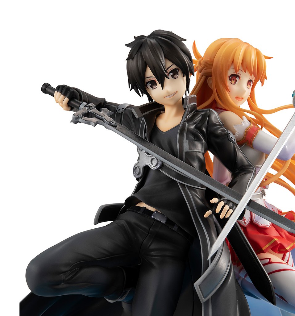 Lucrea《刀劍神域》十周年紀念「桐人&amp;亞絲娜 SAO 10thAnniversary」PVC塗裝完成品