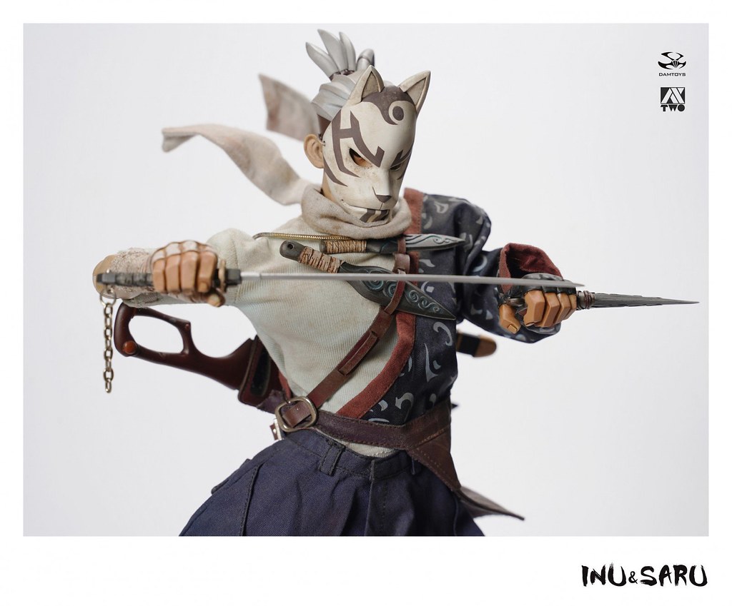 DAMTOYS x AX2 STUDIO 1/6 INU & SARU Ninkyo Seiji 任侠 清次