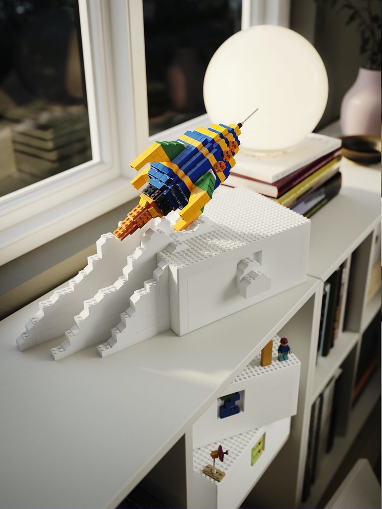 【LEGO × IKEA】全新傢俱系列「BYGGLEK」發表！預計10月登場～