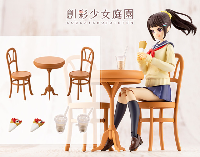 壽屋『創彩少女庭園』第一彈「結城 Madoka【桃櫻高校・冬服】」商品情報公開！