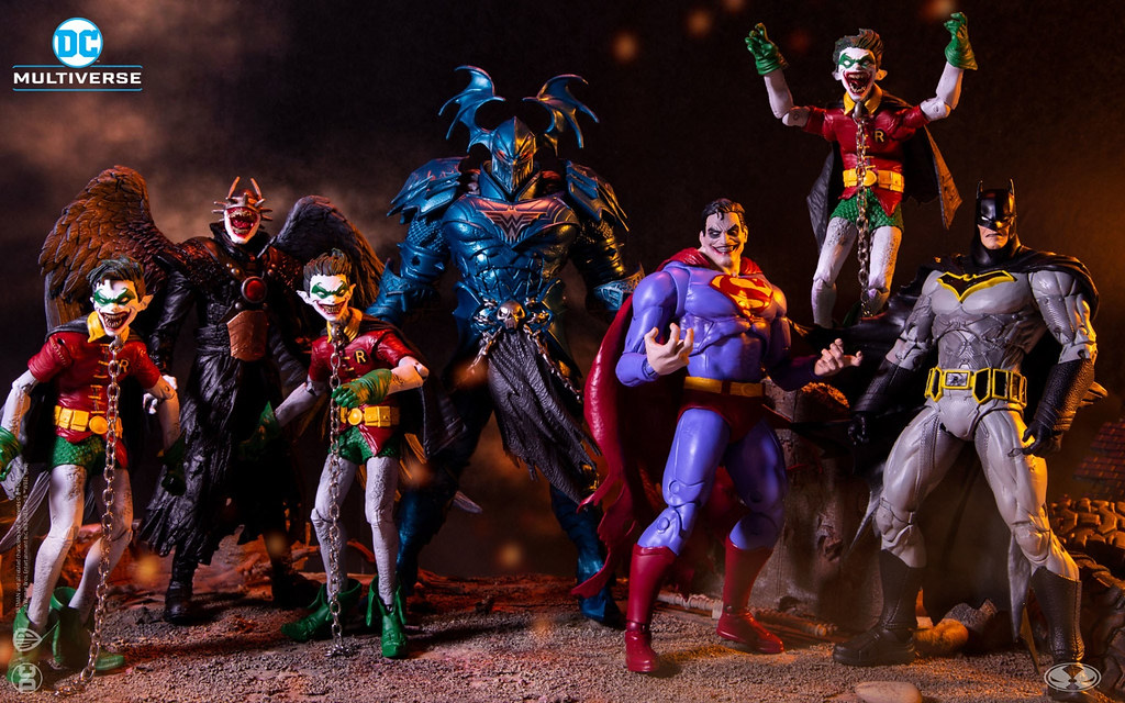 DC Multiverse 系列《Dark Nights: Metal》四款可動人偶發表