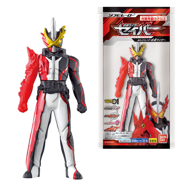 聖刃出鞘！結局我定！BANDAI 軟膠英雄 假面騎士聖刃與傳奇假面騎士 