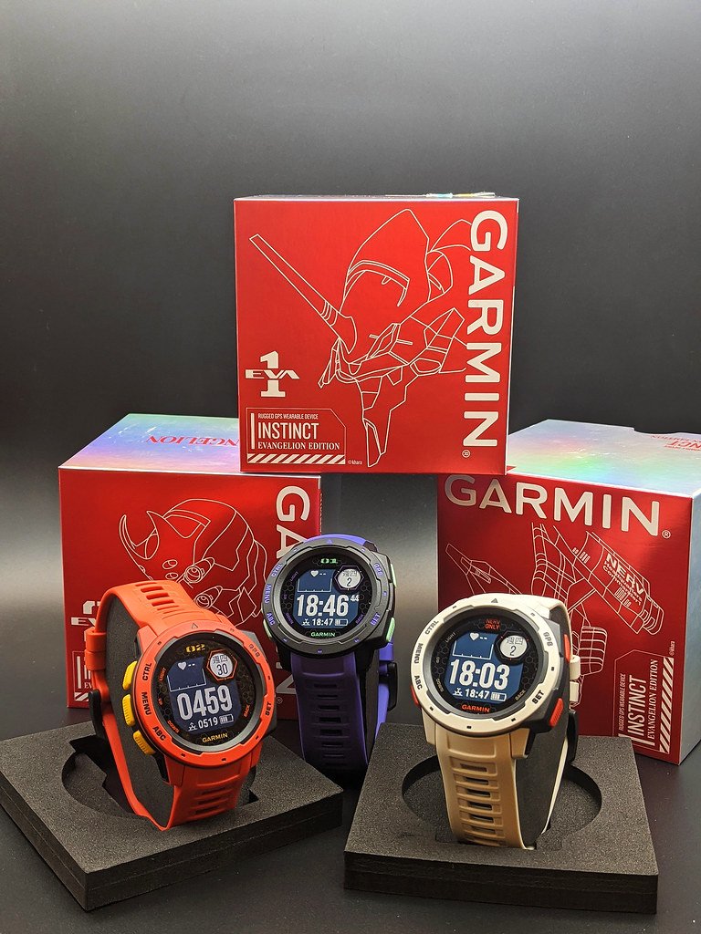 Garmin X 新世紀福音戰士 INSTINCT本我系列絕配聯名錶，「也許我 是為了與你相遇才出生的。」