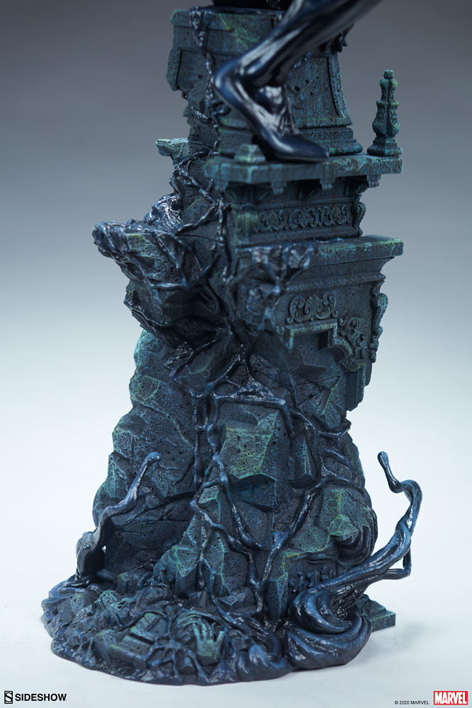 Sideshow MARVEL【共生體蜘蛛人】全身雕像！漆黑蜘蛛人魄力現身