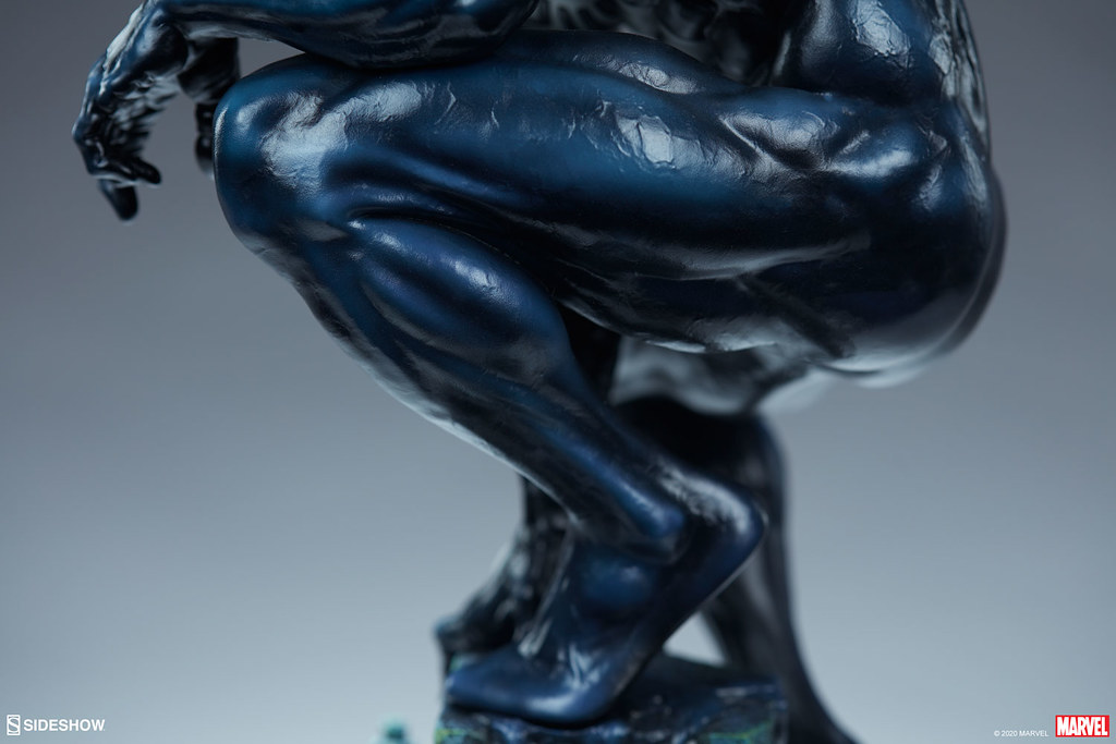 Sideshow MARVEL【共生體蜘蛛人】全身雕像！漆黑蜘蛛人魄力現身