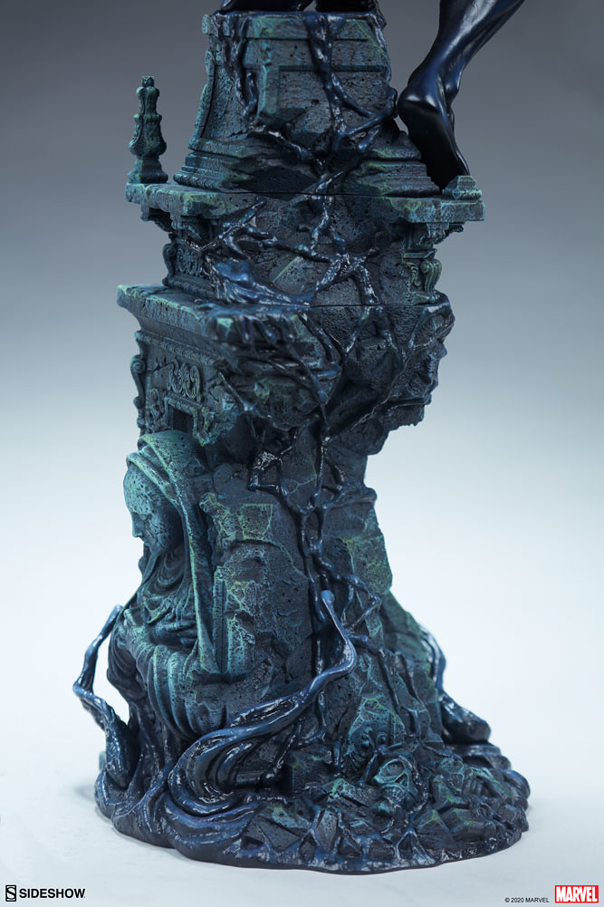 Sideshow MARVEL【共生體蜘蛛人】全身雕像！漆黑蜘蛛人魄力現身