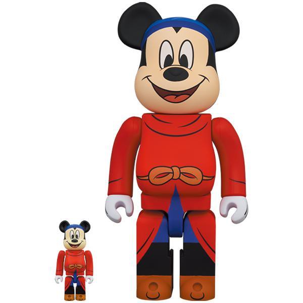 BE@RBRICK【幻想曲米奇】100％&400％套裝組、1000％同步登場
