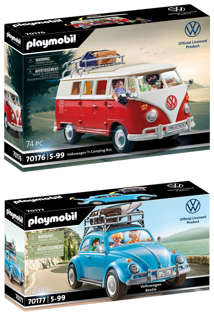 Playmobil「福斯T1露營車」＆「福斯金龜車」曝光！預計明年一月發售